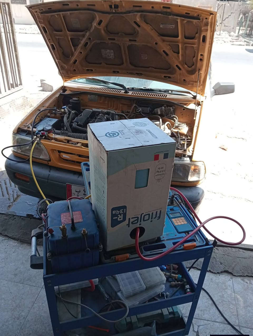 السلام عليكم ورحمة الله وبركاته 
اي سؤال او ستفسار يخص منظومة تبريد اسأل وجاوبك اقرب وقت وبالخدمة 
#بغداد_مدينة_الصدر_شارع_الجوادر_قطاع14
معرف مواقع التواصل والشروح
#يوتيوب_انستا_سناب_فيس saif_h900
رقم الهاتف
📱***********
