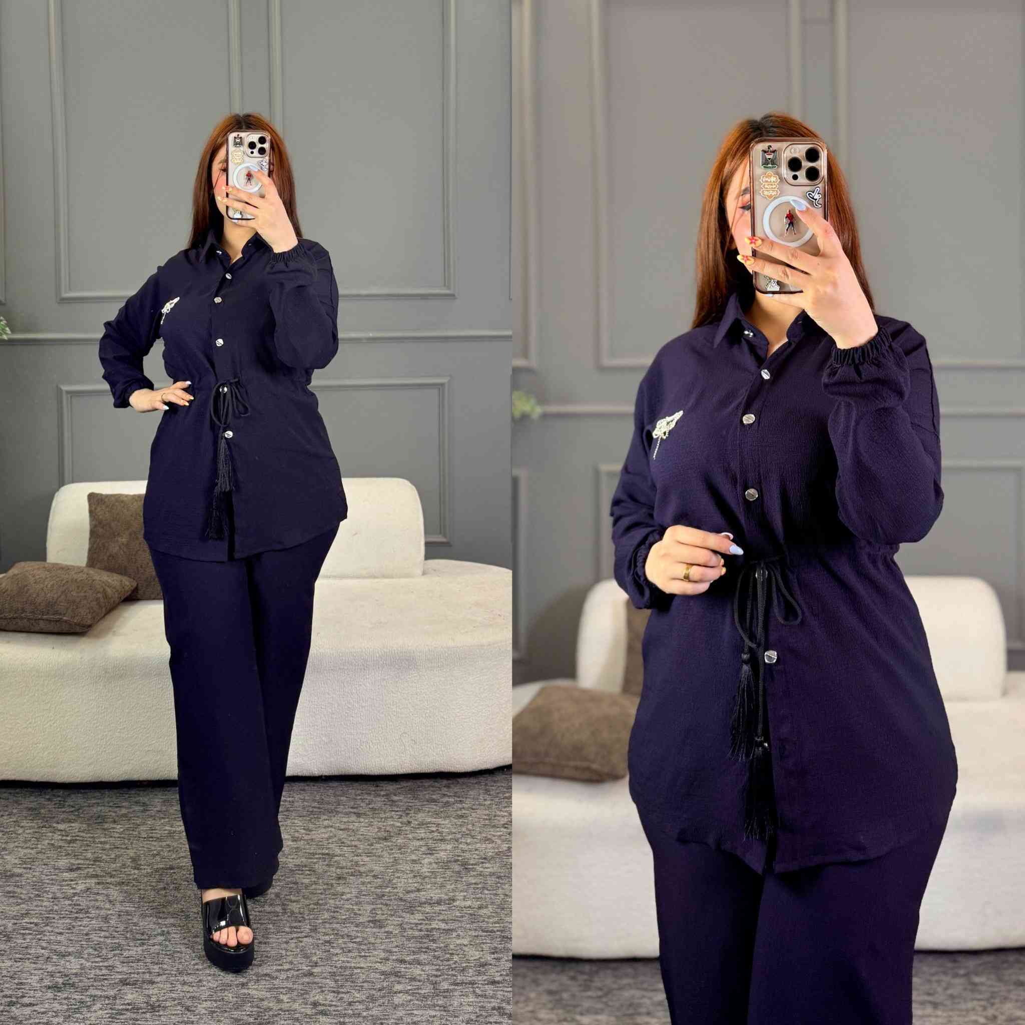 سوت نسائي ربطة خصر ودكم 

الخامه ماربل كلنكس بارده اصلي  💯

القياسات L - XL - XXL

سعر الدرزن 12 قطعه 120 الف 

سعر القطعه مفرد  15  آلف


**إذا كنت صاحب هذا الإعلان وتريد حذفه لأي سبب، رجاءا أرسل رسالة إلى الدعم الفني**