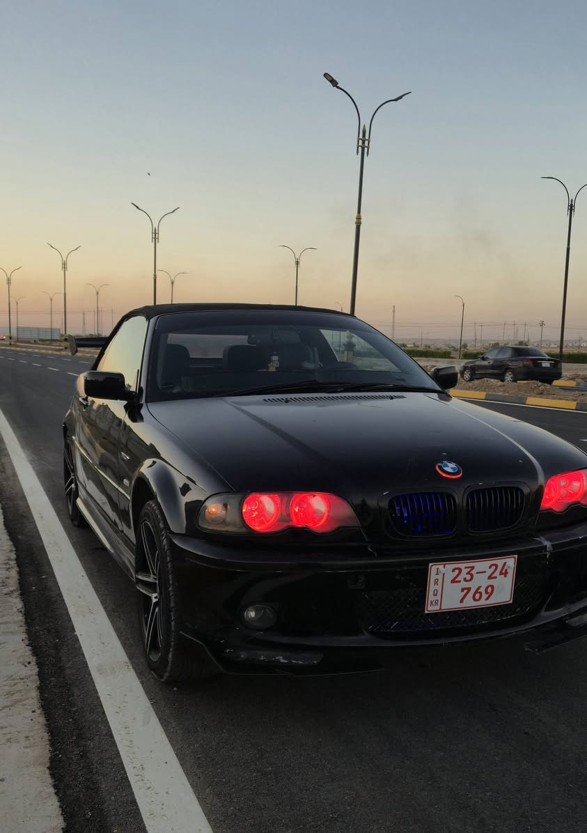 ئەم سەیارە بۆ فرۆشتن
Bmw e46 2002 convertble m package ll

دوو درگای سەقف کەشفە 
٤ نەفەرە بە سایەقەوە
مەکینە 25 سقەر دەبڵ دیجیتاڵ
سەیارەکە کۆدە بە ناوی خۆمەوەیە 

تەبرید سارد و گەرم لەگەڵ سوج 
کۆشن کارەبا کۆشن خەزن کۆشنی M بيلادە

سەیارەکە زۆر جوانە و عەزێت نەدراوە مەسروفی باشیشی تێ کراوە

سەماعە سیستەم هارمانە بیلاد

شاشە بیلاد e46 كارپلەی 
گێر عادی 

تاقم پلاک 
تاقم نۆزڵ بە شمشاڵەوە
تاقمی تایە
هەموو لۆکم خستۆتە سەری

سوکان m3 مۆدێل بەرزی لەسەرە فۆلێۆم و هەمووی ئیش دەکات
دەبڵ و سەدری دواوە تازەم خستۆتە سەر

سەیارەکە بێ عەیبە و کەم مەسرەفە زۆر جوان ماوەتەوە 

کێ حەزی لێ بوو خزمەتی دەکەم  تەلەفون کات وەتسئاپیشی لەسەرە جوابی کۆمێنت نادەم لە کەلارم
***********

تکایە گەر مووشتەری نیت سەرمان مەیەشێنەو ماڵەکە سوک مەکە  لەگەڵ ڕێزدا.
