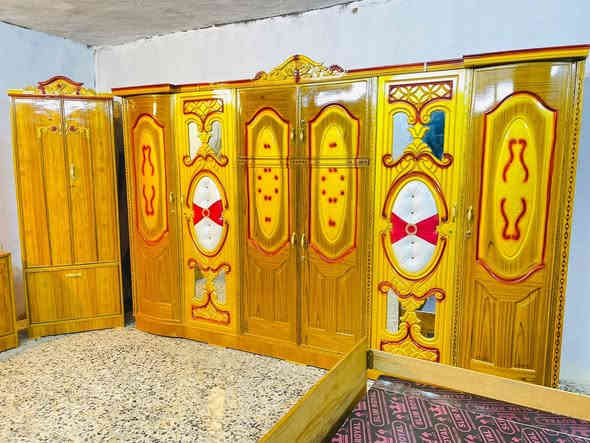 غرفه ام سته ملحق نضيفه داخل خارج صاج سعر 800بغداد مدينه الصدر واتساب *********** كو توصيل 🤍🪬.
