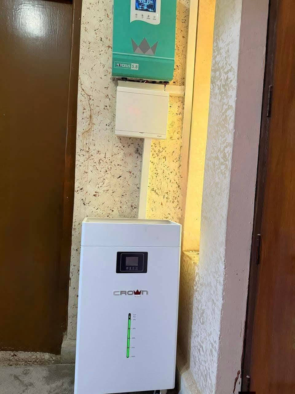 السلام عليكم ورحمة الله وبركاته
رمضان 🌙 كريم 🌒 

تم بحمدالله تنصيب منظومة طاقة شمسية 
(10)أمبير نهاري (7)أمبير ليلي 
#ديالى_بعقوبة
للأخ مهندس مصطفى 

ضمان حقيقي :
- انفيرترات IP20 ضمان 4 سنوات .
- انفيرترات IP66 ضمان 10 سنوات استبدال .
- بطاريات ضمان 7 سنوات .

🔋 لماذا تختار Crown؟

منتجات عالية الجودة تشمل بطاريات الليثيوم LiFePO4 وأنفيرترات الطاقة الشمسية.
ضمان حقيقي على منتجاتنا لتوفير راحة البال.
دعم فني متكامل .
أسعار تنافسية تناسب السوق المحلي والعالمي.

📦 مع مستودعاتنا المنتشرة في دبي 🇦🇪 والعراق 🇮🇶، نحن نضمن توفر المنتجات بشكل دائم وعلى مدار العام.

🎯 اغتنم هذه الفرصة الفريدة وكن جزءاً من شبكة  Crown لتقديم حلول الطاقة الشمسية المبتكرة في العراق.

 
📢 للاستفسارات والتعاون التجاري، يمكنكم التواصل معنا عبر:
📱 كورك : ***********
📱اسيا    : ***********
📱زين     : *********** 📱 اسيا ***********
📧 البريد الإلكتروني:  
Info@durablesolutions-iq.com  
  
🌐 موقعنا الإلكتروني:  
www.durablesolutions-iq.com  
  
📌 موقعنا (1)
اربيل - شارع 120م، سايدين بنصلاوة القديم، مقابل بانزينخانة باكور . 
 
📌 موقعنا (2)
الموصل - سايدين حي الوحدة - قرب بانزيخانة نينوى الشرقية .
  
#أنظمة_الطاقة_الشمسية #تدريب_متقدم #الطاقة_المستدامة #تقنية_الطاقة #الطاقة_الشمسية #حلول_الطاقة #استدامة #توفير_الطاقة #اربيل #كردستان_العراق #بطاريات        
‏#DURABLE_SOLUTIONS #Solar_panel #Solar_energy #clean_energy #Batteries #crown #genus #suness #veichi #Longi #Jinko
