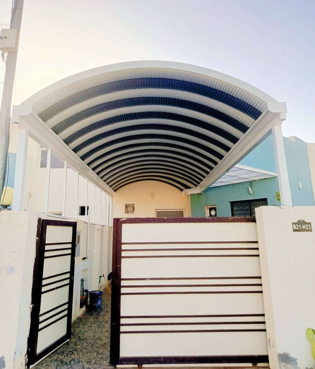 تم عمل مسقف الكي سبان
بمواصفات جيده جدا
مواصفات الكي سبان
1 كي سبان 0:5
2 بوري مربع 4 ×4 انج 2ملم
3 ساقيه مياء 2 ملم مغلون
4صبغ رادليت مع صبغ اللون المناسب المسقف
5كافة لا لوان الكي سبان
للا ستفسار  ***********
