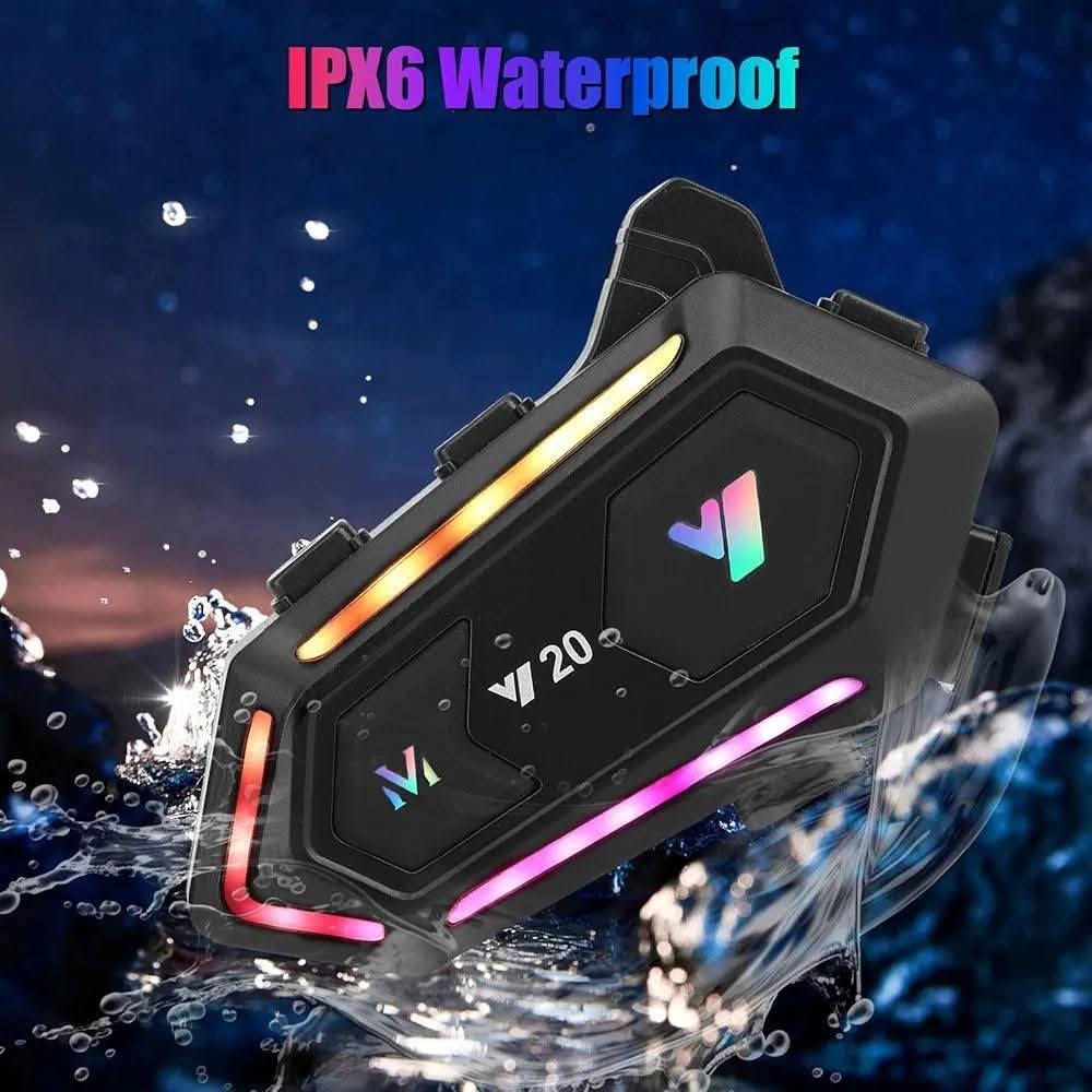 سماعة بلوتوث لخوذة الدراجة النارية نظام اتصال داخلي ملحقات كاملة بخاصية إلغاء الضوضاء مع ميكروفون ناعم ومكبر صوت مزدوج مقاومة للماء بمعيار IPX6، 16 اضاءة RGB
بسعر ١٥ الف


**إذا كنت صاحب هذا الإعلان وتريد حذفه لأي سبب، رجاءا أرسل رسالة إلى الدعم الفني**