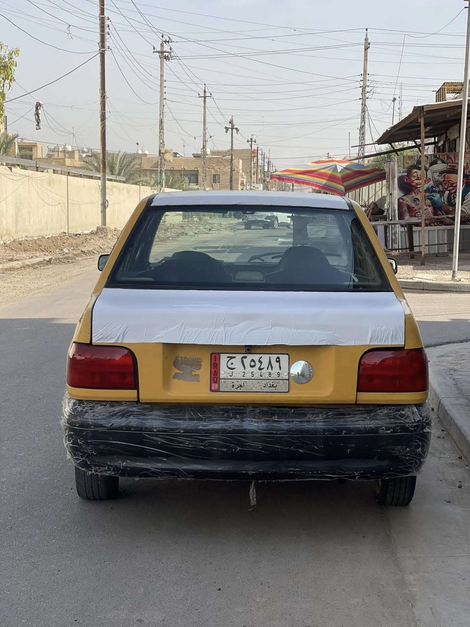 السلام عليكم سايبه مديل ٢٠٠٩ ممسجله بل هيئه مكينه وكير كفاله تبريد بس كمبريسر شواصي زينه نضيفه السعر ١٢ وبيه مجال مكاني حي العامل بغداد***********
