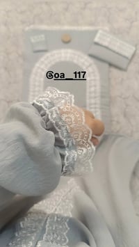 سجادة صلاة • طقم صلاة • دانتيل ناعم