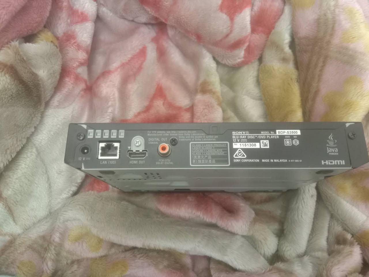 السلام عليكم ، من رخصة الأدمن ، معروض حالياً جهاز مشغل اقراص ماركة سوني ( مشغل بلو راي موديل S3500 ) العنوان الدورة شارع 60


**إذا كنت صاحب هذا الإعلان وتريد حذفه لأي سبب، رجاءا أرسل رسالة إلى الدعم الفني**