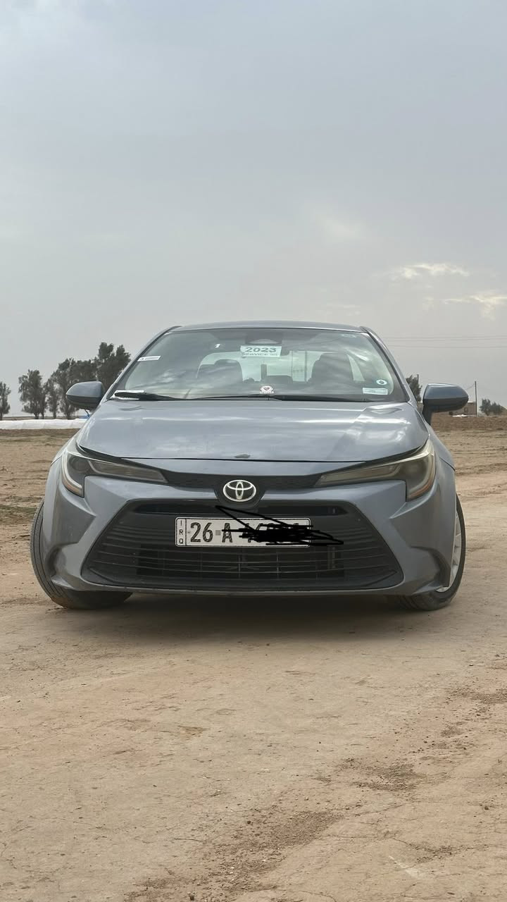 السلام عليكم
للبيع كورلا2023leوارد أمريكي

لون رصاصي غير محدد

داخل اسود

ماشية 80Km

سايد بريك بصمه 

كير تماتيك 

محرك حجم 20

كامرة

رقم صلاح الدين 

ضررالسيارة جنطة مبدله وضرر برأس البونيد ومرشوش 

صور الضرر مرفقة 

بدون ايرباك 

السعر147 وبه مجال 

مكان السيارة صلاح الدين قضاء العلم 

للتواصل الاتصال بالرقم ***********
