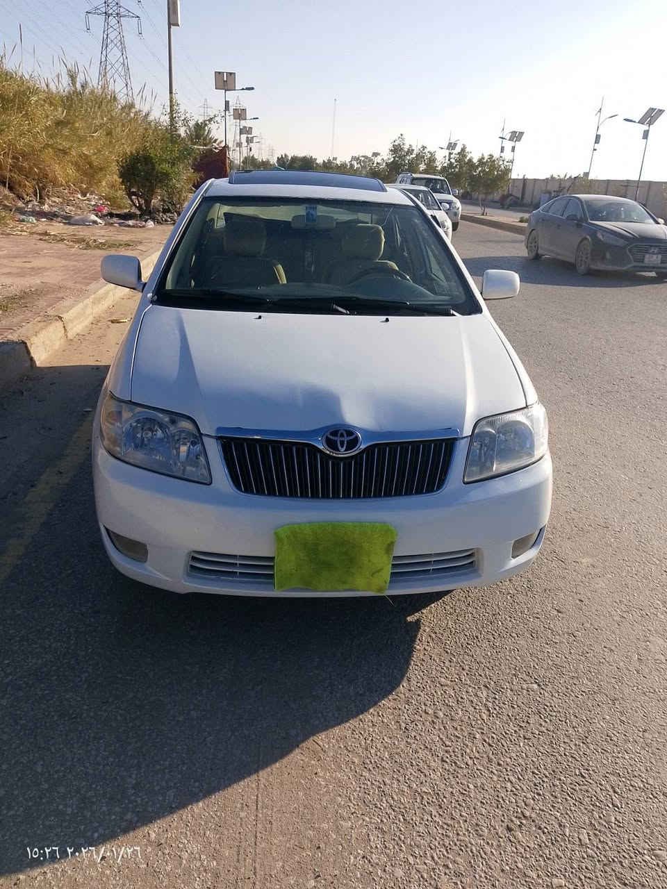 السلام عليكم للبيع كورلابيكاتشو مديل 2007فول مواصفات فتحه  مري شفط سياره جاهزه مكينه وكيرجددوحدادي وتخم تاير وتبريد وتدفه  مصبوغا عام لجماليه بدون ضربه الرقم بغداد بسمي السعر 90وبيه مجال بصيط مكاني بابل كفل مكلف بنشر ***********
