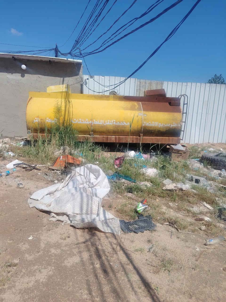 سلام عليكم تانكي 11 الف لتر بلادي مكانه نجف للاستفسار 
***********
