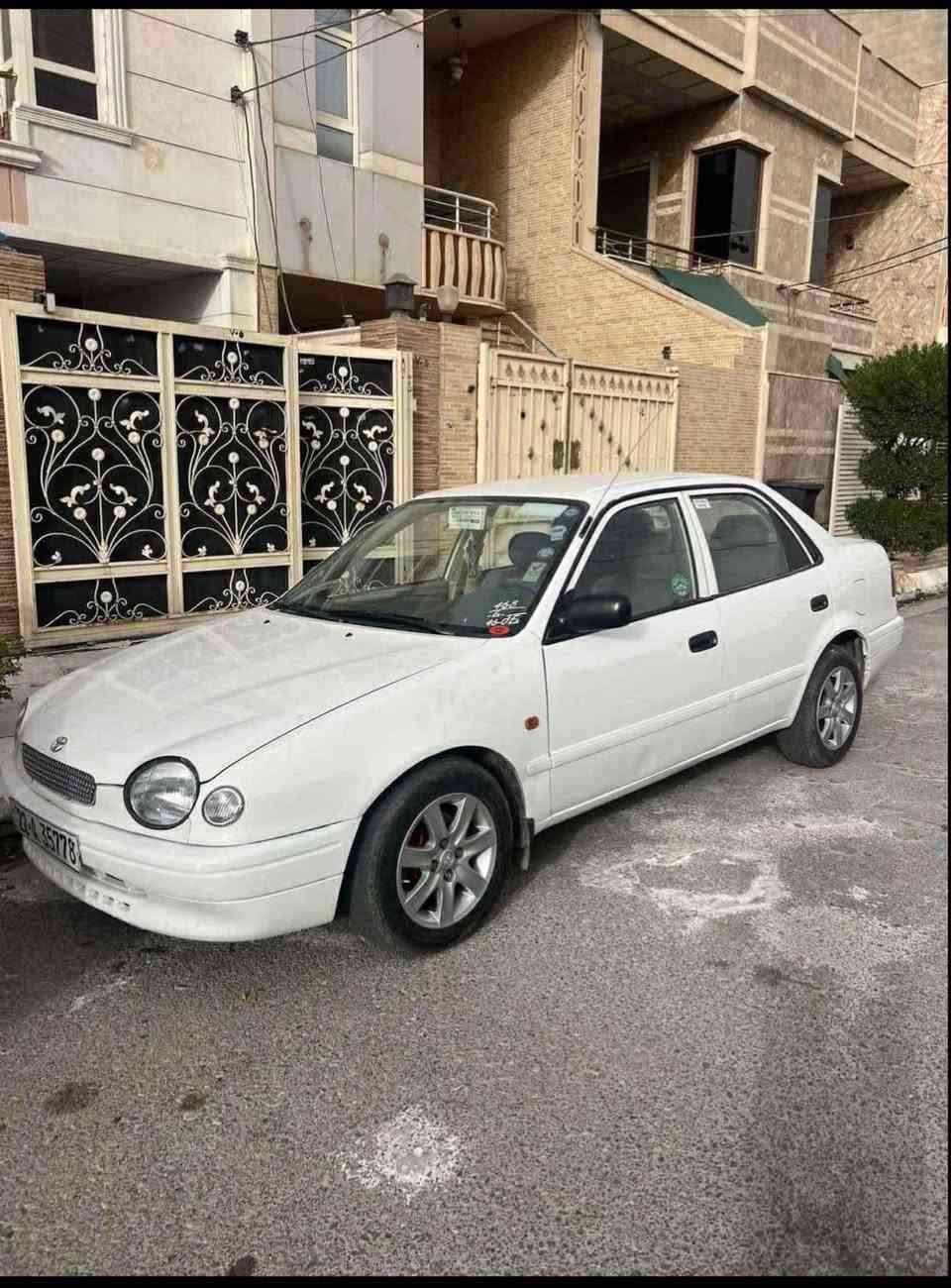 السلام عليكم
للبيع فقط بدون مراوس 

كورلا موديل ٩٩ هاجباك

يسره بلاد 

سنويه بسمي

هزه جديده إلى شهر 11

كير توماتيك

تدفئة تبريد شغال

مصبوغ جاملغ  فقط

محرك 1600 اقتصاديه 

السعر 70

مكان السياره الموصل شرط الوكالة والتحويل


**إذا كنت صاحب هذا الإعلان وتريد حذفه لأي سبب، رجاءا أرسل رسالة إلى الدعم الفني**
