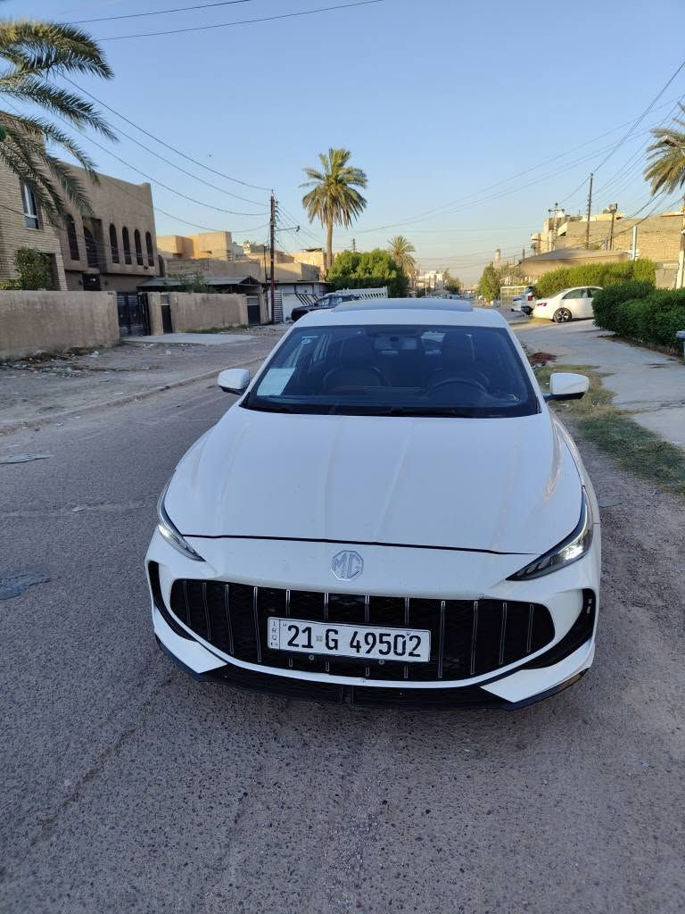 أم جي 2025 فول جلد فتحه بصمه    ماشيه 45 
كامرات محيطه 360 درجه
رقم شمالي تحويل او وكالة حاظر 
                               السعر 120 بي مجال قليل                                   السياره مكفوله وجديدة
مكانها بغداد العامرية
للاستفسار ..*********** بغداد, العراق
