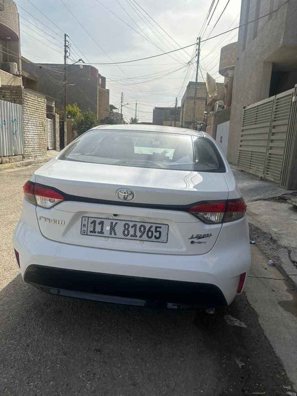 كورلا هايبرد موديل ٢٥  الشكل الأمريكي  كشنات جلد اسود مكفوله ماشيه ١٠ الالف رقم بغداد للبيع  السعر النهائي 155$ رقم الهاتف *********** السياره باسمي تحويل مباشر
