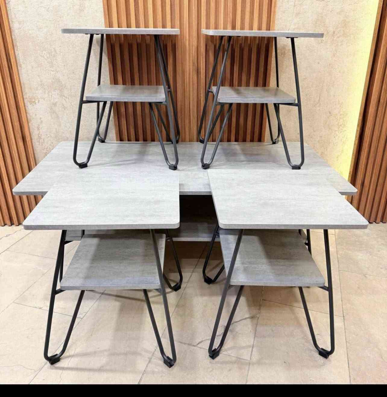 سيت طبله 4+1 سطح خشب Hdf
رجل حديد صبغ حراري 
قياس الطبله الكبيره 
ارتفاع 45 سم 
عرض 60 سم 
طول 120 سم 
قياس الطبله الصغيره 
ارتفاع 50 سم
عرض 40 * 40 سم مربع 
السعر 140 الف     للاستفسار خاص


**إذا كنت صاحب هذا الإعلان وتريد حذفه لأي سبب، رجاءا أرسل رسالة إلى الدعم الفني**