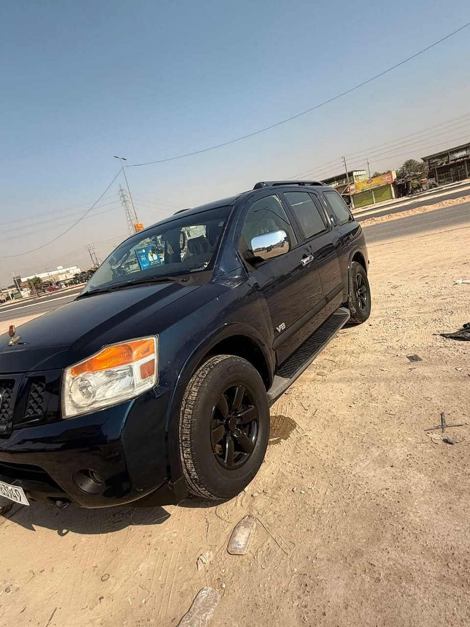 السلام عليكم للبيع نيسان ارمادة وارد امريكي مديل 2008كفالة عامة لا صبغ ولا ضربة كلين بصمة تشغيل عن بعد كشن كهرباء سبعة راكب تلث قطع تبريد دفع رباعي منضومة غاز سيارة جاهزة ماشية 130سيارة حيل جديدة رقم بغداد انكليزي بسمي لايت زنون ترايك وين متريد محرك وكير شرط بل كرتون مكاني بغداد السعر 109مجال موجود مروس حسب القناعة ***********
