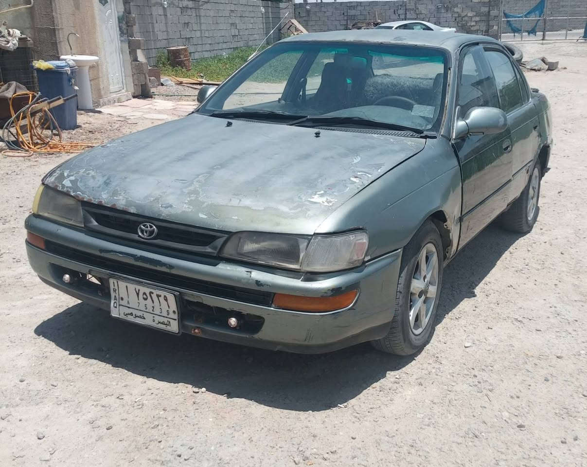 كورلا مديل 93 رقم بصره تحويل ثاني يوم سنويه لل25
مكينه تبخير كير جديد تخم تاير دواخل جدد 
*********** المكان البصره السعر 32 وبيه مجال
