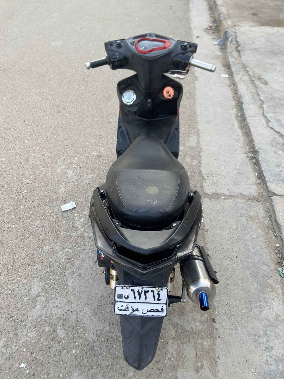 سلام عليكم
سكنس لد متروسه تزويد وكله اصلي ما بيها قطعه تجاري 
كورpttمختلف 
بوشه59 اصليه 
جويتر38 جبير 
عقل رياضي RS الحديث 
نوزل10 زروف
زوج كلجات مطابق 
صالنصه بوري عدل 
قبق فلاوين 
صونده مبخره رياضي 
سيت براغي رياضي 
جوين شوته كوسو 
فلتر شوته رياضي 
ملاقط زوج كرزي قزم 
عضمه سكليتر كرزي 
فراك كرزي 
صدر DY 
دبلات خلفي بطل
وياله ان سي واي 
فلنجه ان سي واي 
فج برمبو 
اشاير رياضي 
زوج جاملغ رياضي
يدات ان سي واي 
طره جوزه رياضي 
قبق بانزين طوك بانزين رياضي 
صونده فج رياضي 
 قطره دهن قطره اكسل قطره اكسل الجوه رياضي 
دراجه بيها هواي نواعم متروسه نواعم تزويد وبيها هواي تزويد بعد ما ذاكره 
دراجه هاون شلعه ومعدل وضربه رون مابيها نقص برغي 
كامله مكفوله من دوانز وتبخير ونضوح 

سعرها مليون و350 الف 1350الف وبيها مجال قليل حك الجيه
متعجبك اعبر المنشور بدون حجي زايد 
 بغداد شهداء العبيدي الثانيه
***********
