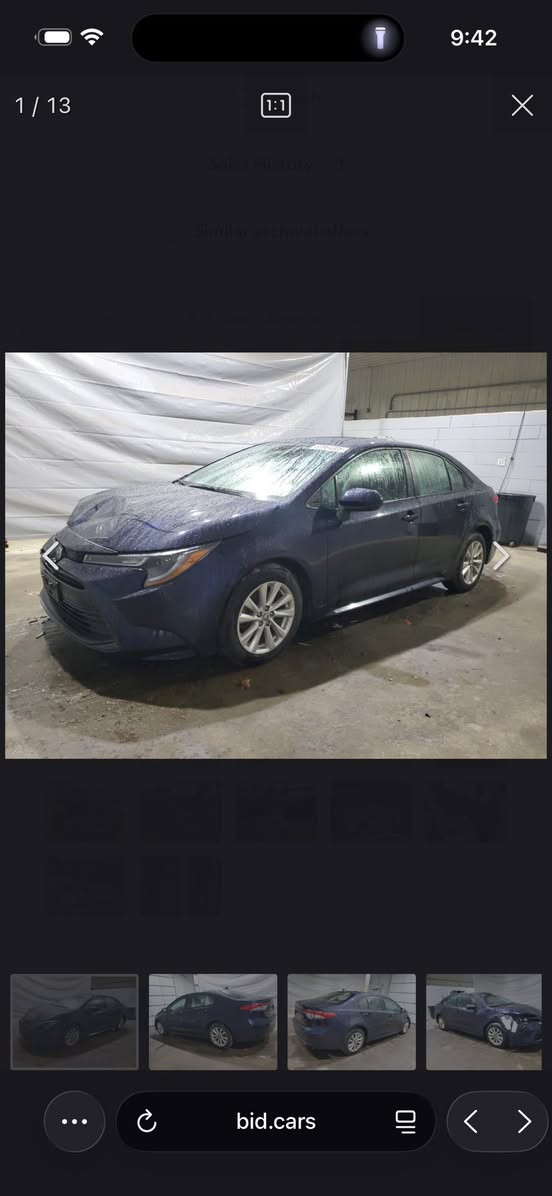 تحية طيبـة 🤍
كورلا موديل ٢٠٢٤ امريكي وارد كندي 

ماشيه ٦٠ الف توصل للعقبه يوم ٣/٤

فتحة سقف

بصمة تشغيل 

بصمه ابواب 

بصمة صندوق 

السيارة ويل كب حجمة حلو

الحادث كما موضح بل صوره مكفوله من الحادث المسبق 

حادثها كلش بسيط وكلش حلو بدون ايرباك 

أبيعها بل عقبه يعني تريدها انت جيبها وادفع گمرگها

السعر ١١٥ وبيها مجال

للتواصل واتساب ***********
