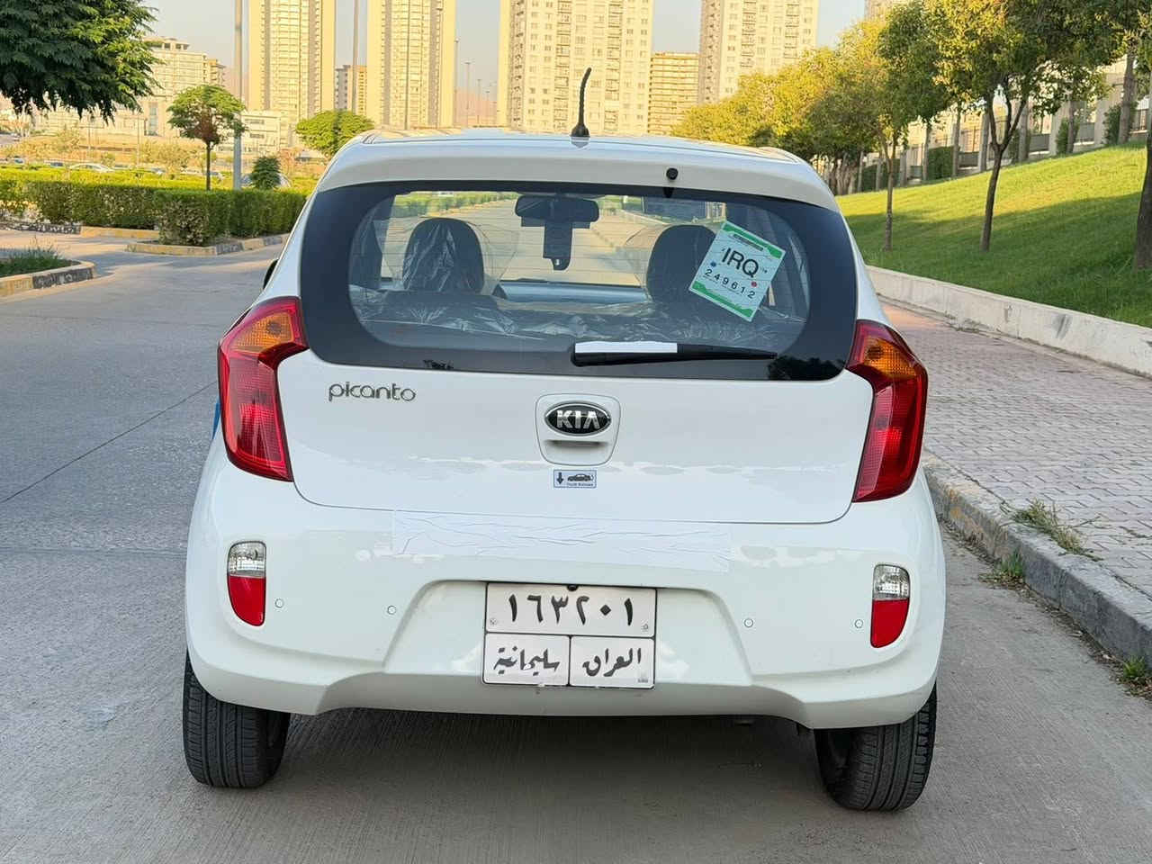 سلام عليكم گيه بيكانتو للبيع خليجيه موديل 2014 مواصفات السيارة مكينه 1400 دوش گير آيتي يدأت نيكل حساس خلفي اشاير بلمري مري شفط فول تحكم سترين كشنات جلد مخمل 5 ويل گب داخل اسود دشبول مطعم گولد گير اوتوماتيك
سلام عليكم گيه بيكانتو للبيع خليجيه موديل 2014 مواصفات السيارة مكينه 1400 دوش گير آيتي يدأت نيكل حساس خلفي اشاير بلمري مري شفط فول تحكم سترين كشنات جلد مخمل 5 ويل گب داخل اسود دشبول مطعم گولد گير اوتوماتيك 
شاشه وسط ABS حداديه أمامي خلفي كله جديد تخم تايرات جديد 
سيارة جديدة مكفوله من صبغ 
گير ومكينه مكفولات السيارة احلى من صور  

عنوان السيارة بغداد شرطه الخامسه

السعر 87 وبيه مجال 

الاستفسار ***********

