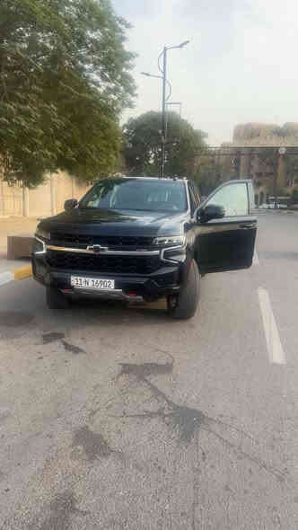 للبيع تاهو Z71 خليجي مكفولة 
السيارة ماشية 71 الف كيلو 
مكانها بغداد الكرخ 
رقم صاحب السيارة 
‭
‭0770 797 9787‬
