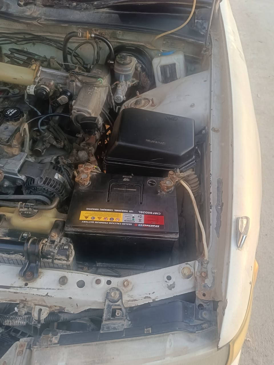 سياره كرسته 93 للبيع مكينه اثنين ونص ونجي ...لا تبخير ولا تنقيص... حداديه زينه..گير توني شاده اقل من شهر ... تبريد شغال بالصيف سويته
السياره بيه ضربه بالچاملغ الأيمن يطيح من سعره 
سياره يتبدل جاملغه خير من الله للجنايه 
السعر 67 وانزل ورقتين للجاملغ وهم بيه مجال بسيط للشراي 
العنوان / ذي قار/ الغراف/ الحي العسكري/ خلف بيت النائب رزاق محيبس 
***********
