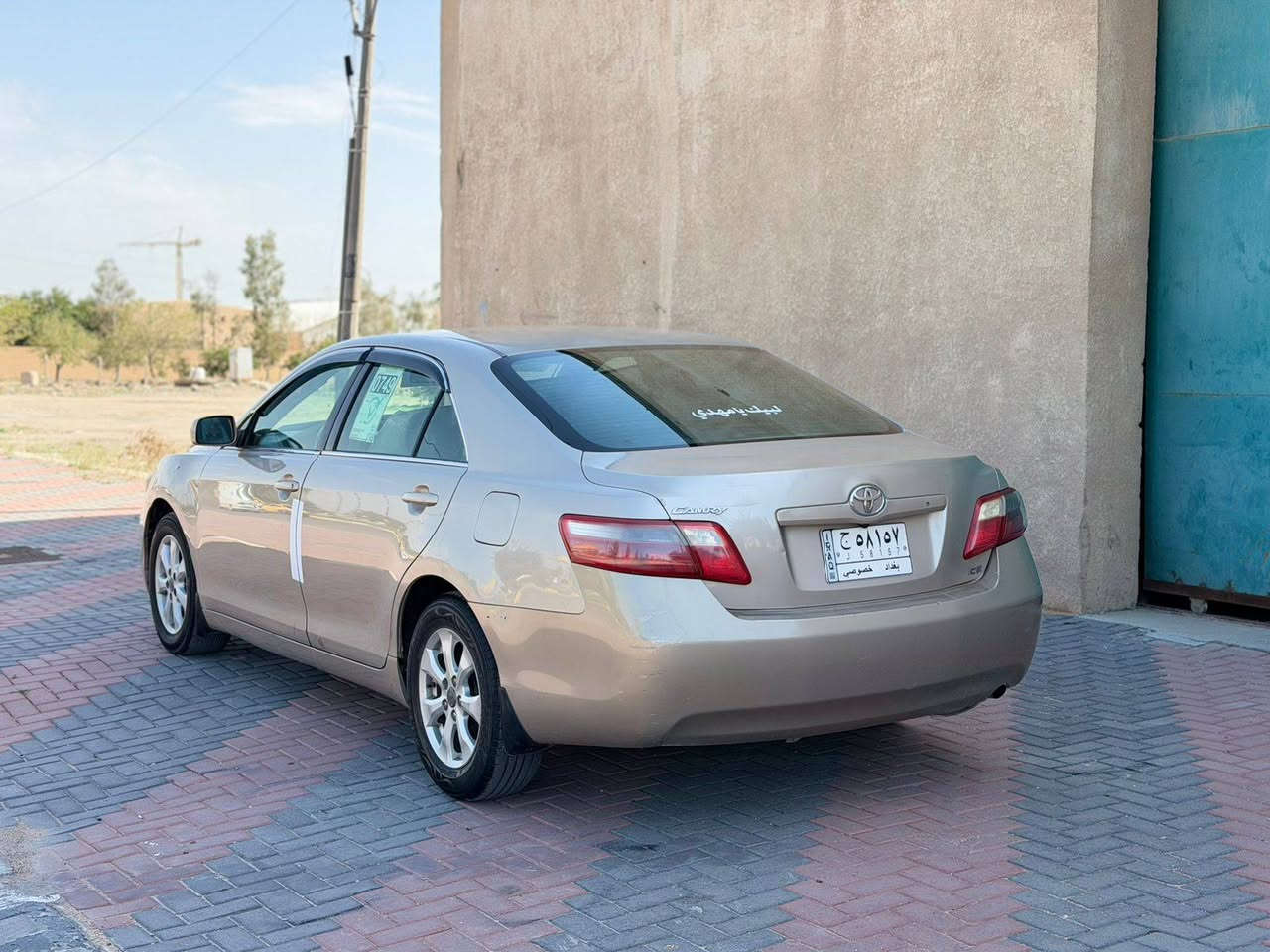 سلام عليكم سياره نوع كامري مديل 2007 السياره جديده السياره مكفوله كير مكينه حداديه تخم تاير تبريد لغود شواصي السياره مكفول حته من الخياس    بيه قطعتين صبغ فقط بدون معجون بس جراد بدون فتح بنيد وجنطه فقط السياره مكفوله حته من الفتح مكينه 2400 دوش السياره جديده معنه الكلمه السعر 88 وبيه مجال العلوان كربلاء رقم الهاتف *********** بيع فقط
