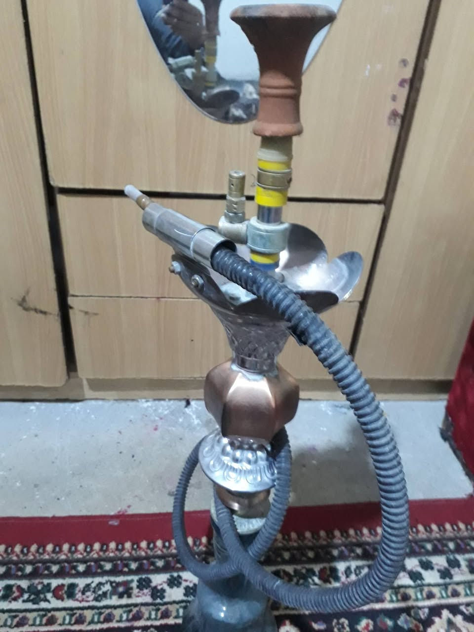 سلام عليكم  متاح  نركيلتين  واحد خشب وثاني طه  الي يحب تنفصل خاص واني  بخدمته مكاني كركوك


**إذا كنت صاحب هذا الإعلان وتريد حذفه لأي سبب، رجاءا أرسل رسالة إلى الدعم الفني**