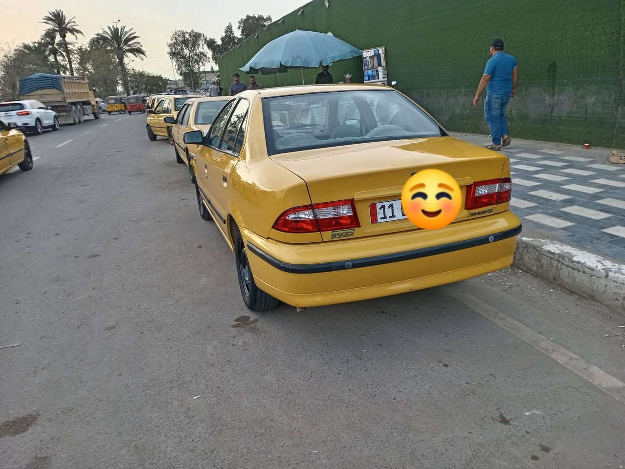 سمند 13سياره كفاله عامه جاهزه من كلشي مكينه كارتونه كير حداديه كله جديد رقم بغداد سيارة كامله من كلشي رقم *********** عنوان بغداد
