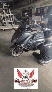 ورحمة الله ♥ اخوكم ابوليث pcx🌷 #صنعت_درع_تايلندي_اصلي🇹🇭 #Yamaha_TMAX #...