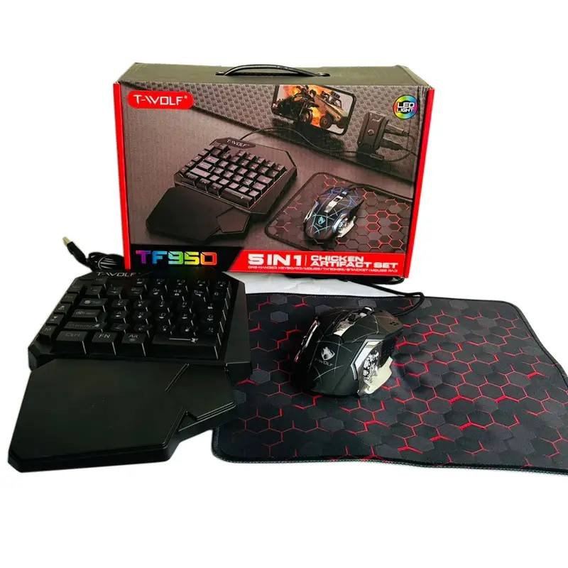 سلكي 5×1احترافي للعاب الهواتف الذكيه والكمبيوتر T-WOLF TF950
السعر 35للحجز واتساب ***********
