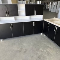 كاونتر MDF • ٢ متر • سنك ١ متر