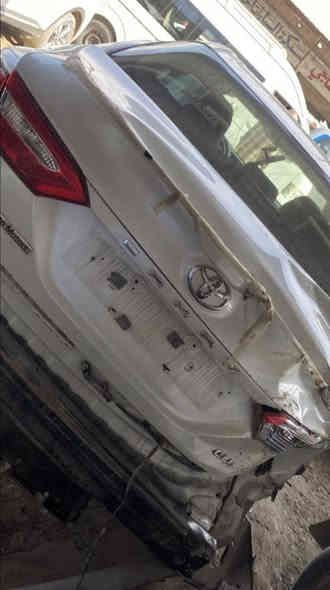 السلام عليكم كامري 2020 خليجي gle جيهان رقم اربيل ماشيه 113000بيهه حتدث جاملغ خلفي وبالصندوك شويه وباب شويه صبغ السياره فول سعرهه 210 $قفل عنواني بغداد الدوره ***********
