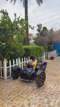 نوع CAN AM RYKER 900 2023 محرك 900CC كير اوتماتيك دراجه جديده ونضيفه ت...