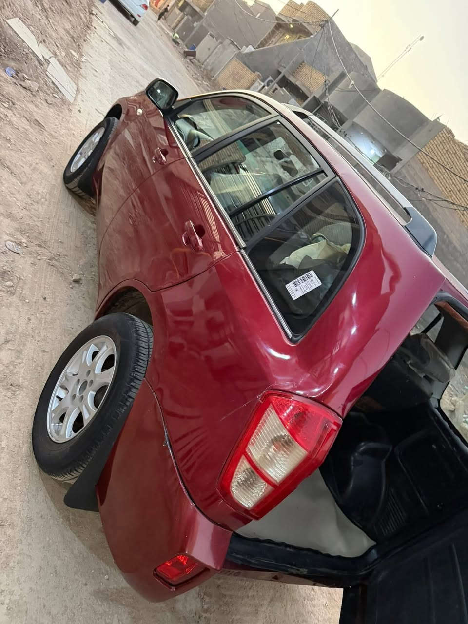 السلام عليكم
تيكو موديل 14 ميكانيكي 
السعر 57 بيه مجال قليل 
مكاني واسط / الكوت  تحويل مباشر / ارقام انكليزي سنويه وهزه جديده 
كير ومحرك وتبريد وتخم تاير مكفولات
طخه فقط بكرن الايت الخلفي مصلح 
سياره جاهزه  بدون نقص 
***********
***********
