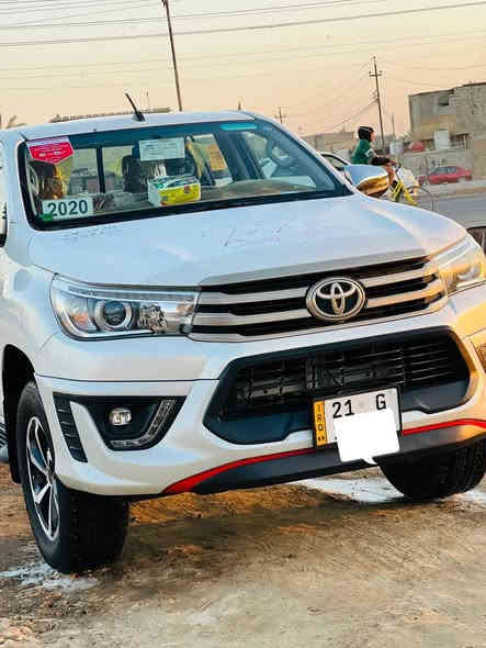 للبيع بيك اب تويوتا هايلوكس TRD موديل 2020 6سلندر رقم سليمانيه انكليزي تحويل مباشر (السعر308$) للأستفسار اكثر اتصل *********** العنوان بغداد
