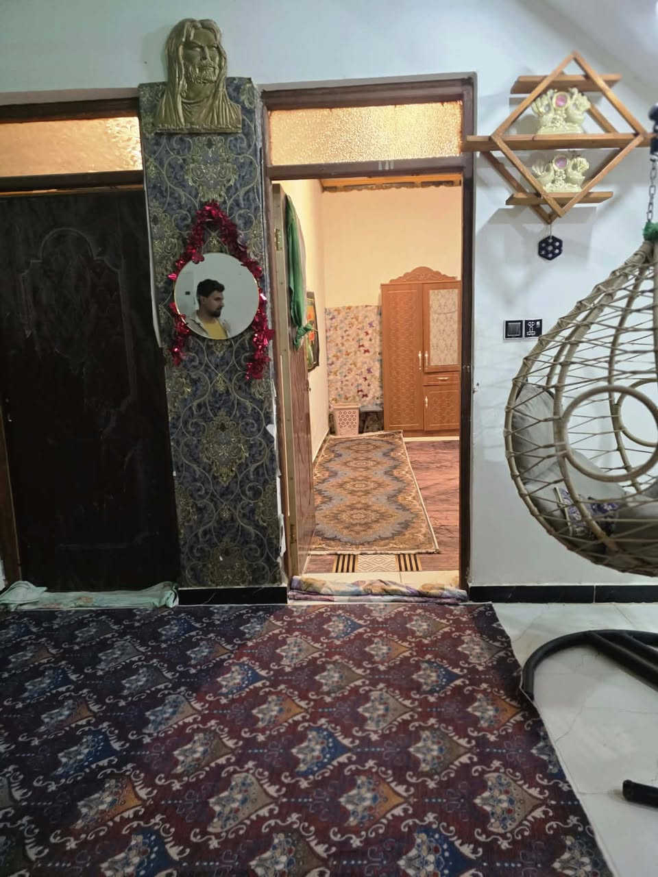 بيت زراعي المساحه 140 ركن طابوك كونكريت بناء جديدسوق الشيوخ حي الشموع نزلة القائم مقاميه  غرف عدد 2 + ديوانيه + هول + مطبخ + صحيات داخليه وخارجيه مناور عدد 2 
الطابق الثاني هيكل فرمستون 🏡.
السعر مع مجال ان شاءالله 80 مليون 
للاستفسار اكثر تصال ***********
للاستفسار اكثر زياره المكتب في الشموع ع شارع العام مقابيل مدينه العاب ال شنون قرب صيدليه انمار راشد مكتب المستقبل للعقار
