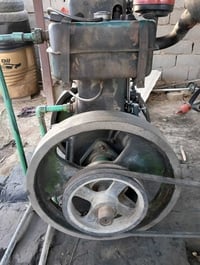 مكينه قايش عدد2 مع راس توليد 7،5 ك جاهزه للتوليد للبيع السعرخاصاو الات...