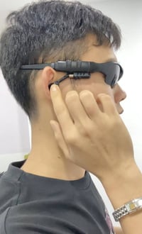 نظارة بلوتوث • سماعة مدمجة • لراكبي الدراجات