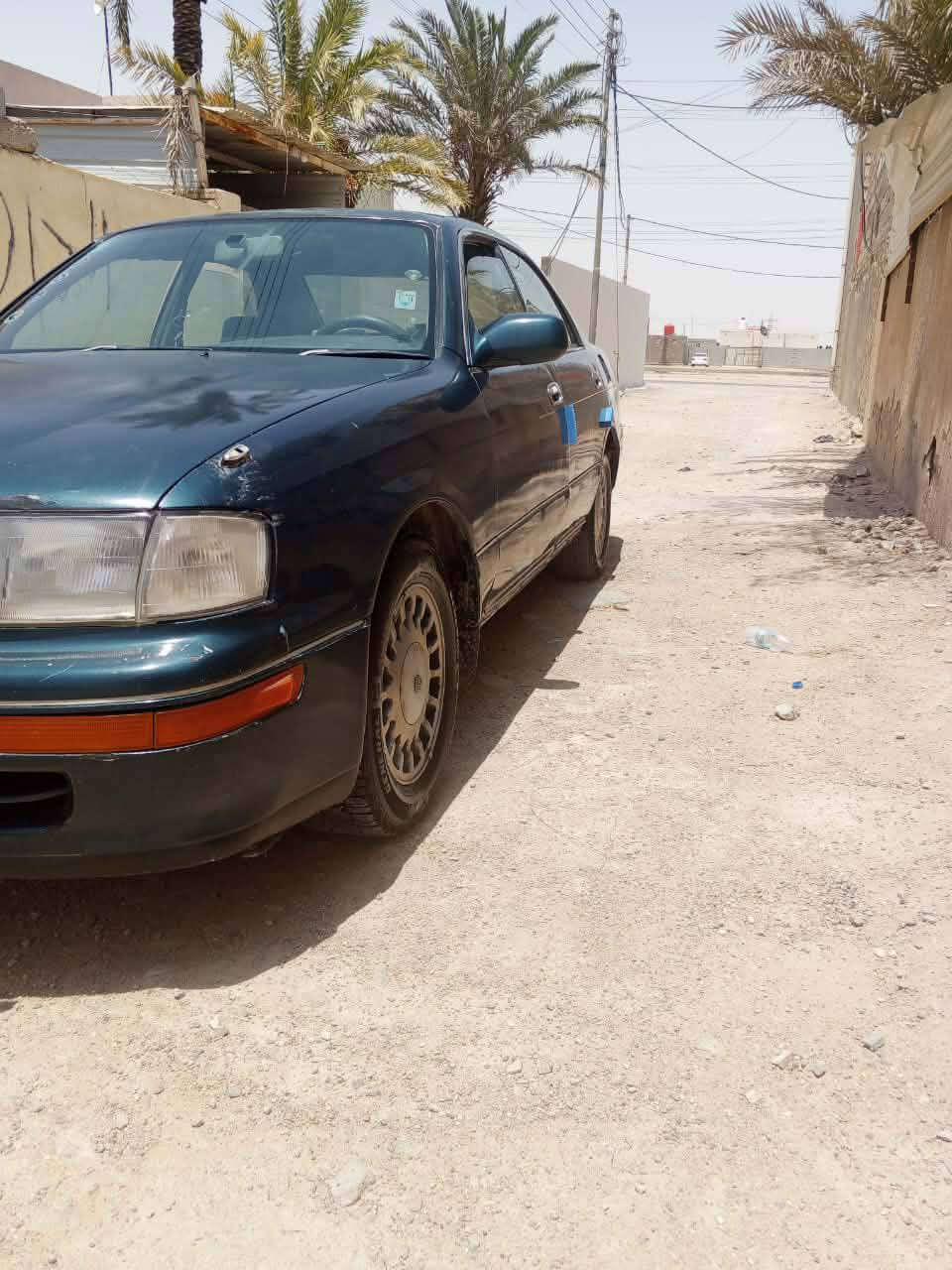 فقط الكير كايم الثالث مايجي
بطه متصل الون زيتوني 
مديل ١٩٩١
مكفوله كصه ضربه نقل جثه تحويل ثاني يوم 
سياره ماناقصهه شي 
السعر ٣٣
عنواني بصره خور الزبير 
***********
