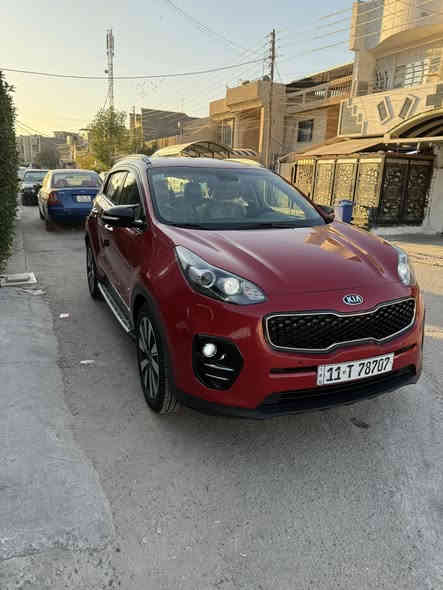 السلام عليكم 
سبورتج 2018 
ضمان الشركه الدوليه / لون  ماروني 
كفاله عامه  السياره جديد كلش واحله من الصور بهواي 
على وضع الشركه 
تخم تاير جديد وباتري جديد 
لايت زنون منضومه كامله شادله  دوسات 
مواصفات السياره حساس امامي خلفي ثلاث انضمه قياده سبورت مكينه 2000 اشاره بل مري ومري شفط كروز سرعه تبريد قطعتين باقي مواصفات السبورتج قماره حديد معروفه سبير ما نازل ماشيه 55 الف حقيقي الكتلوكات والسويج الثاني بعدهن بل جيس رقم جديد انكليزي بغداد رايده 190 وبيها مجال مكاني بغداد الكرخ ***********
