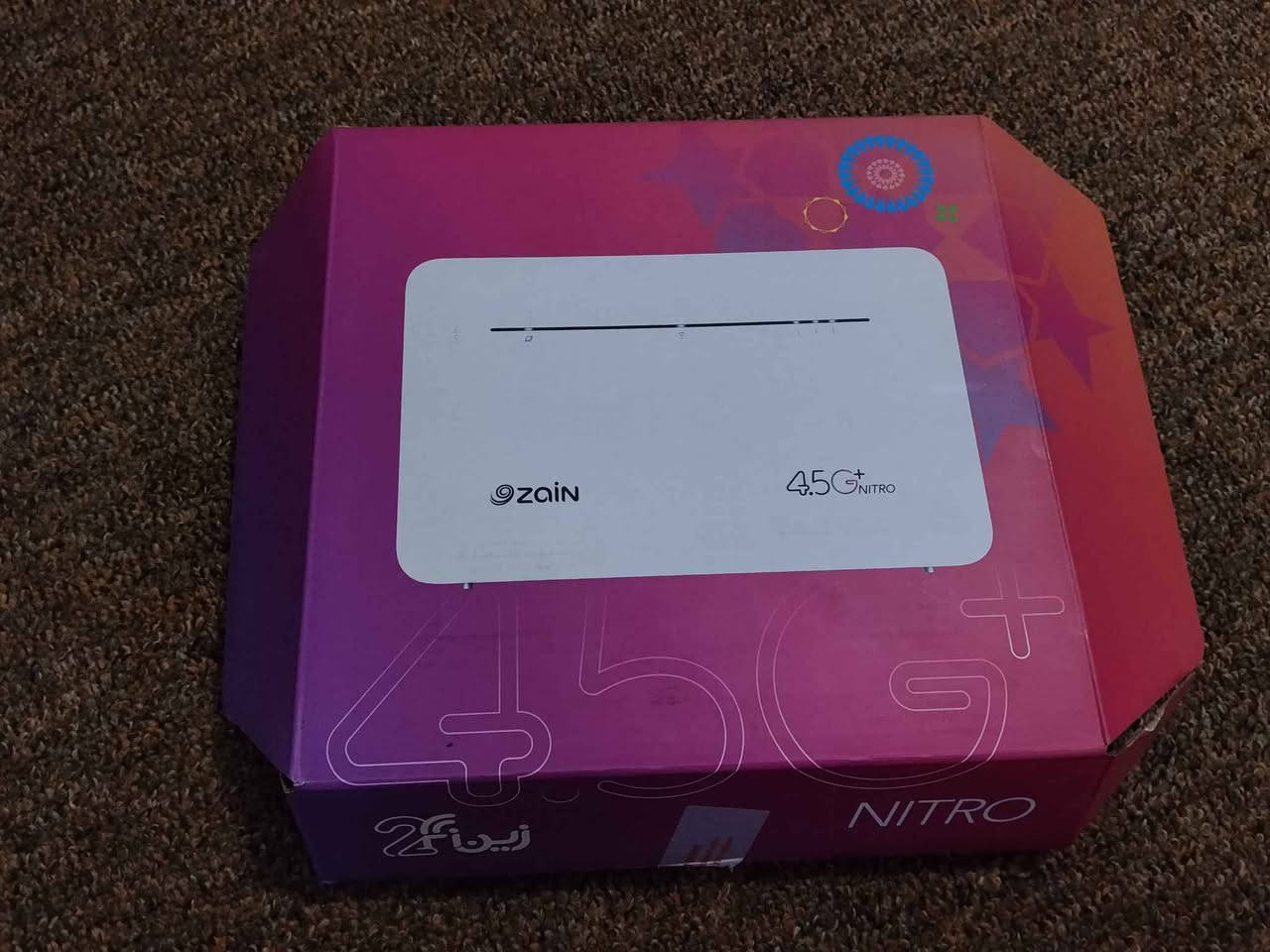 راوتر زين فاي 4.5 جهاز جديد اسخدام شهر مع كامل ملحقاته واتساب *********** ناصرية, ذي قار

