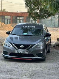 شباب  نيسان سينترا 2017 رقم سليمانيه السيارة باسمي وارد امريكي حادث صن...