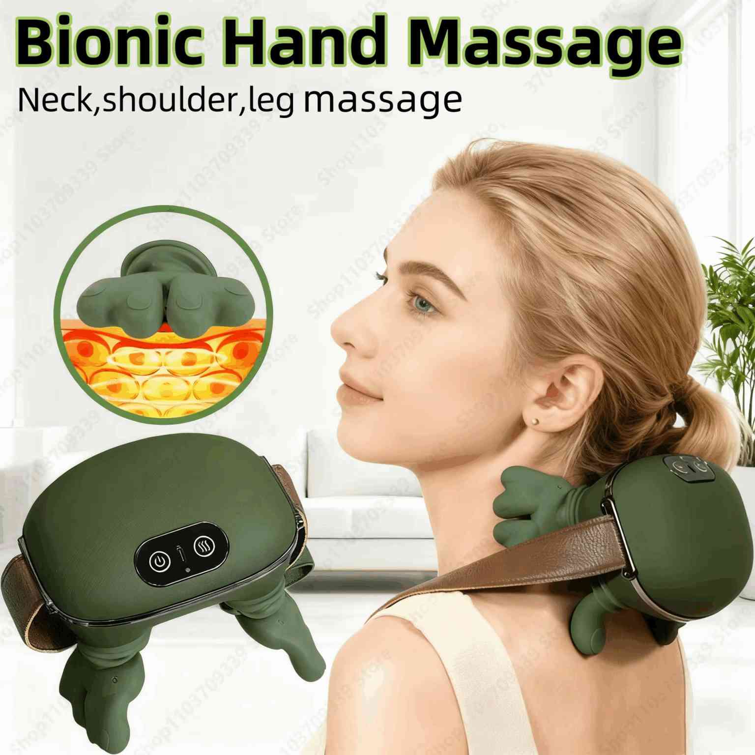 جهاز مساج ذكي للرقبة والكتفين، 
مصمم بشكل فريد يشبه "اليد البشرية" أو "الأصابع" لتوفير تدليك عميق ومحاكاة للتدليك اليدوي. 
أبرز مواصفات الجهاز:
تصميم حيوي (Bionic): يتميز برؤوس مساج تشبه شكل اليد بـ 4 أصابع، مما يساعده على التكيف مع شكل الرقبة والكتفين بدقة.
خاصية التدفئة: يدعم الجهاز وظيفة التدليك الحراري (الأشعة تحت الحمراء) التي تساعد في إرخاء العضلات المشدودة وتخفيف الآلام بفاعلية أكبر.
لاسلكي وقابل للشحن: يعمل الجهاز ببطارية قابلة للشحن عبر منفذ USB، مما يجعله سهل الحمل والاستخدام في أي مكان، سواء في المنزل أو المكتب.
للحجز يرجى الدخول على الرابط ادناه 👇 
.
.
https://api.mabiaati.com/s/f229ae8d


**إذا كنت صاحب هذا الإعلان وتريد حذفه لأي سبب، رجاءا أرسل رسالة إلى الدعم الفني**