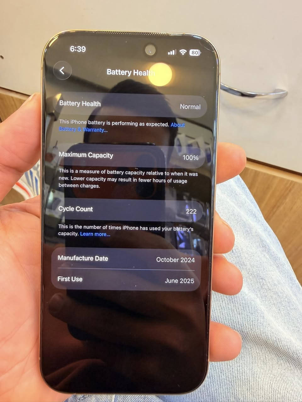 ايفون ١٦ برو فقط  ذاكره ٢٥٦  بطاريه ١٠٠  سعر مليون و٢٥٠ الف جهاز نظيفف جدا  عنواني بغداد المشتل رقم هاتف ***********
