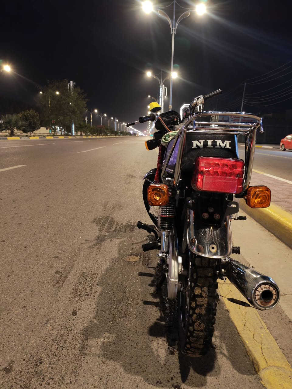 أربعة گير نامه موديل(2023) لون برتقالي
أوراق 🔴أصولي🔴مو سكنر
محرك مامفتوح خير من الله
نظافة خير من الله كل نقص مابيها 
مكاني كربلاء حي الميلاد
السعر 🔴800الف🔴وبيها مجال 
للأستفسار على الرقم ***********
