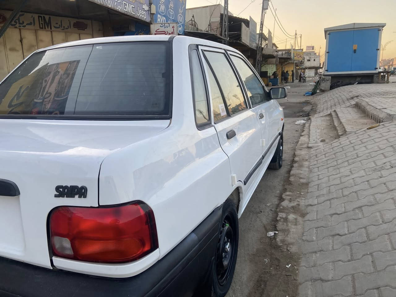 السلام عليكم سايبا موديل 11الشركة العامة
السيارة مكفولة من ضربة وتبديل بيها صبغ هلال خلفي وامامي وباقي مكفول 
تبريد شغال ودافيء
السيارة ع وضع الشركة 
تخم تاير وحدادية جديدة 
مكان السيارة بابل ب37 بية مجال بسيط ***********
