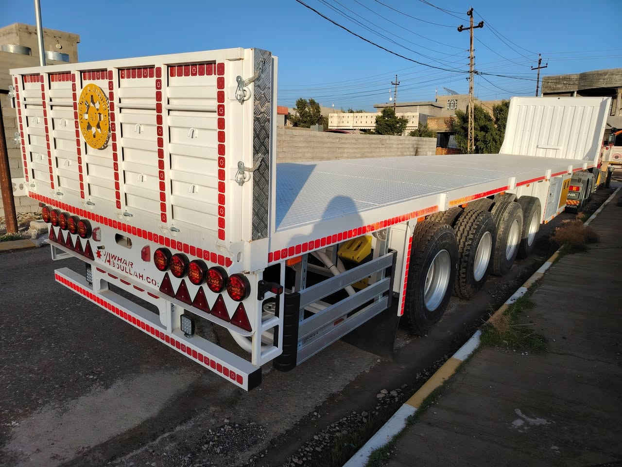 السلام عليكم عربانه للبيع صفر فلات تخم تاير ويل جديد  2026 عبدالله جوهر منافس سعر 175 اتصل ***********
