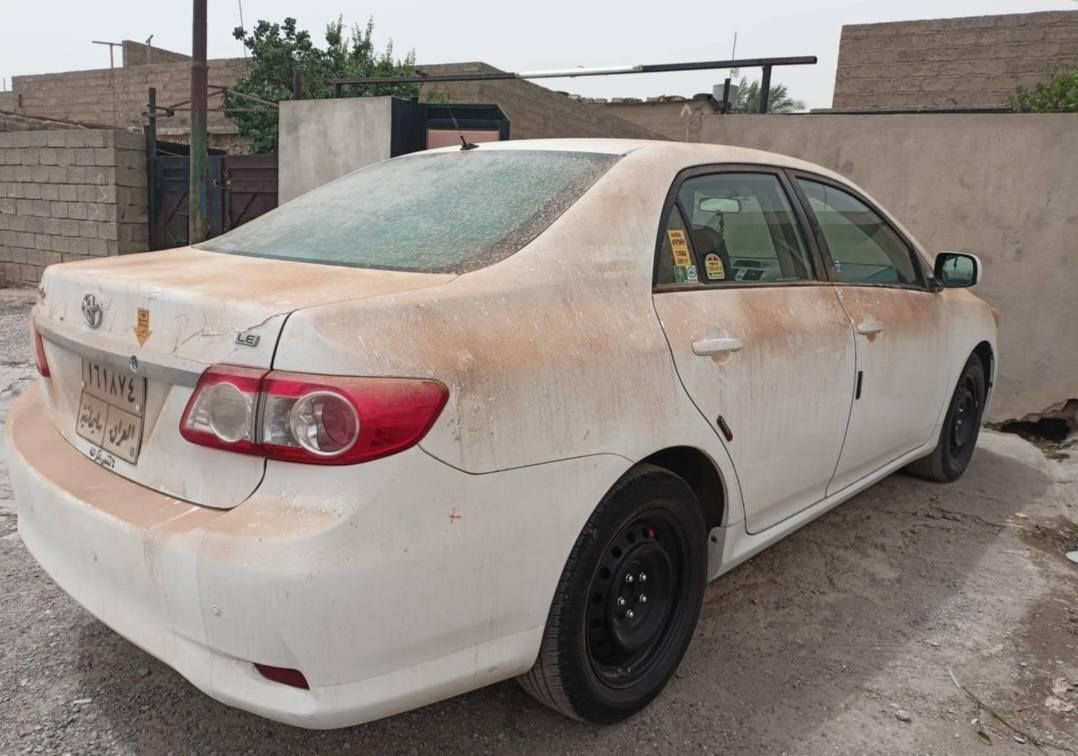 السلام عليكم كورلا ٢٠١٢ كندي كلين ماعدا كارت بالباب السكن موضح بالصورة سياره مال بيت مامتعوبه  ماشيه ١٤٠ كيلو متر محرك وكير بالشرط وصدر جديد شركه وتايرات جديده مكاني كركوك عرفة السعر ١٥٠ وبيه مجال بسيط.... والي مايشتري لايعلق رجاء تعليق مايليق بيه وهاذا رقمي خابر وتدلل ***********
