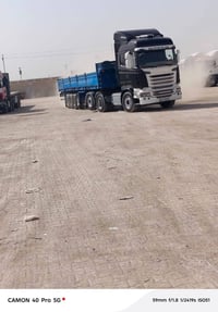 سكانيا ٢٠١٧ مكفوله جاهزه للشقل تخم تاير مكينه ٥٠٠ للاستفسار ٠٧٧٣٣٩٣٩٩١...