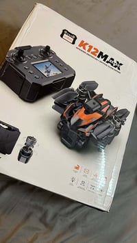 K12 max  ماطور برشلس  تتميز بكاميرا عالية الدقة 4k  نظام GPS الرجوع ال...