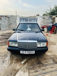 مرسيدس ١٩٠ • موديل ٨٩ • رقم دولي بغداد